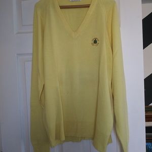 Mens golf sweater